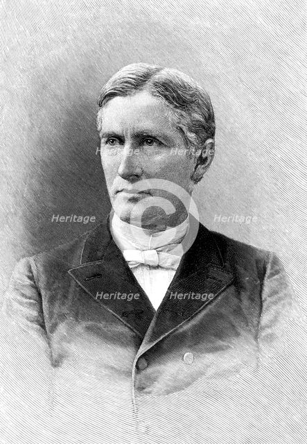 George Frederick Wright, American geologist and cleric, 1892. Artist: Unknown