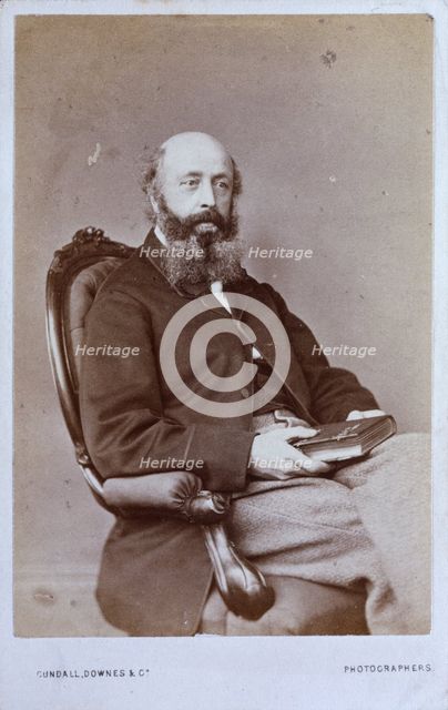 George Fripp, c early 1860s. Creator: Cundall, Downes & Co.