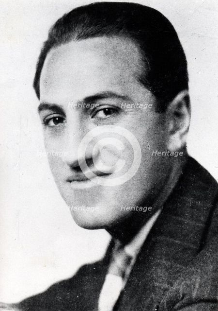 George Gershwin (1898 - 1937).  Creator: Unknown.
