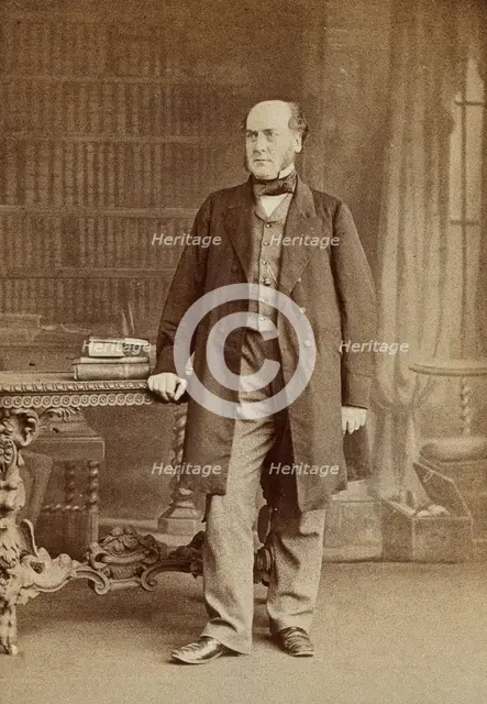 George Gilbert Scott, c1860s. Creator: Ernest Edwards.