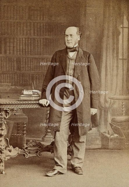 George Gilbert Scott, c1860s. Creator: Ernest Edwards.