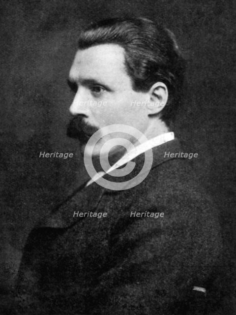 George Gissing (1857-1903), English novelist, early 20th century. Artist: Unknown