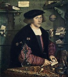 George Gisze 1532, (1909). Artist: Hans Holbein the Younger