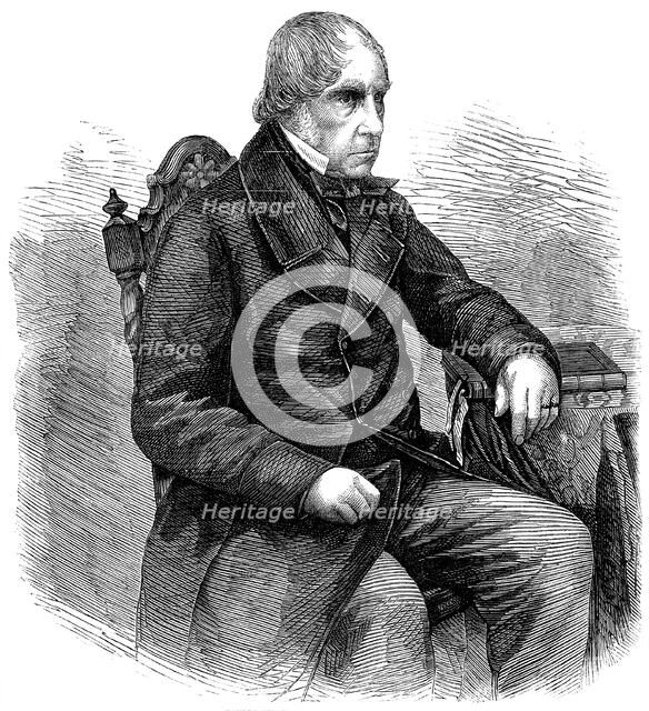 George Gordon, 4th Earl of Aberdeen (1784-1860), Scottish statesman, 1860. Creator: Unknown.