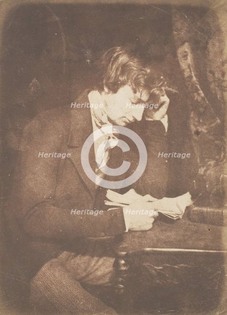 [George Gordon (?)], 1843-47. Creators: David Octavius Hill, Robert Adamson, Hill & Adamson.