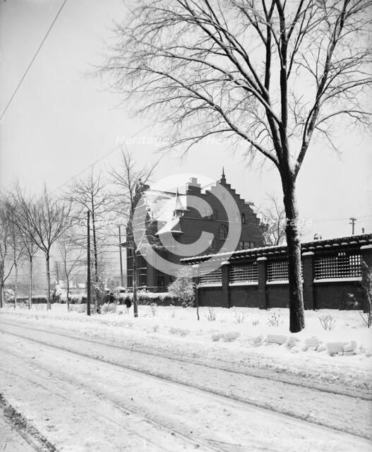 George Gough Booth residence, Detroit, Mich., between 1900 and 1905. Creator: Unknown.