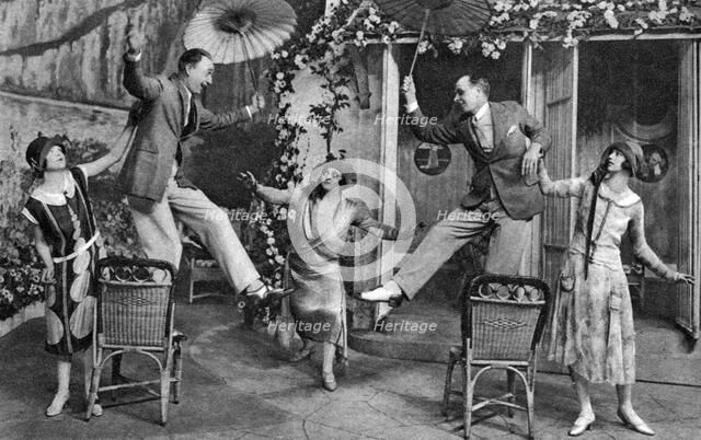 George Grossmith in No, No, Nanette!, Palace Theatre, London, c1926. Artist: Unknown