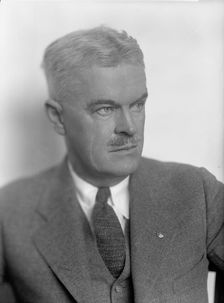 George H. Cox, Portrait, 1936. Creator: Harris & Ewing