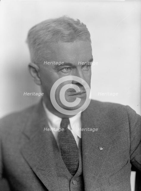 George H. Cox, Portrait, 1936. Creator: Harris & Ewing.