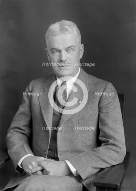 George H. Cox, Portrait, 1936. Creator: Harris & Ewing.