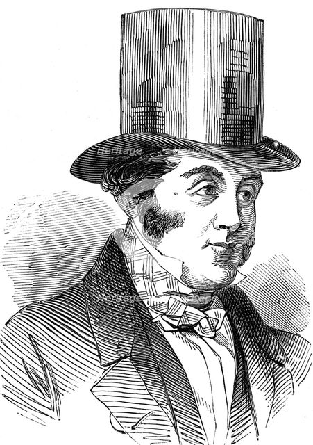 George Hudson, the 'Railway King', 1848. Creator: Unknown.