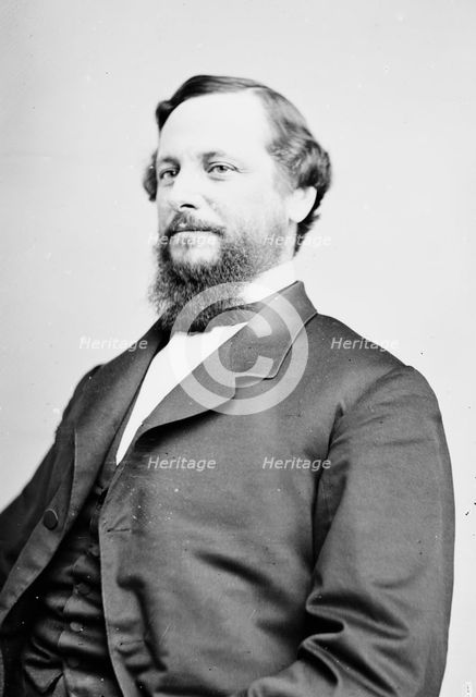 George Hunt Pendleton of Ohio, between 1855 and 1865. Creator: Unknown.