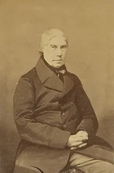 George Hamilton Gordon, 4th Earl of Aberdeen, 1860. Creator: John Jabez Edwin Mayall
