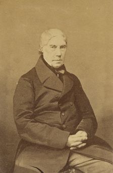 George Hamilton Gordon, 4th Earl of Aberdeen, 1860. Creator: John Jabez Edwin Mayall