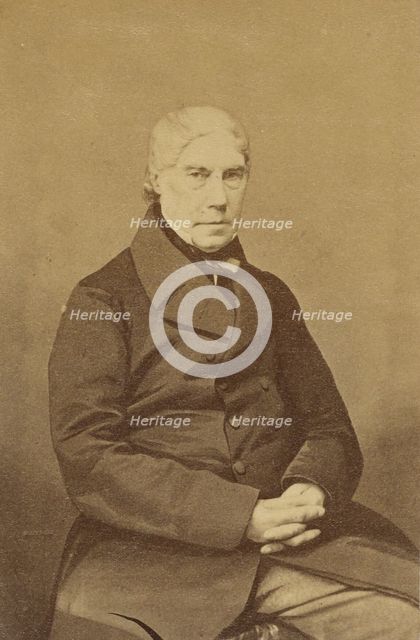 George Hamilton Gordon, 4th Earl of Aberdeen, 1860. Creator: John Jabez Edwin Mayall.