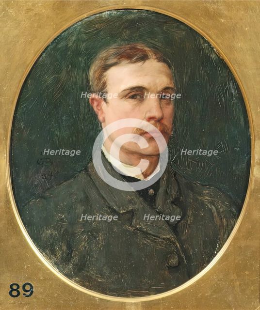 George Henry Boughton, Self Portrait, 1884. Creator: George Henry Boughton.