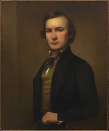 George Henry Durrie Self-Portrait, 1843. Creator: George Henry Durrie