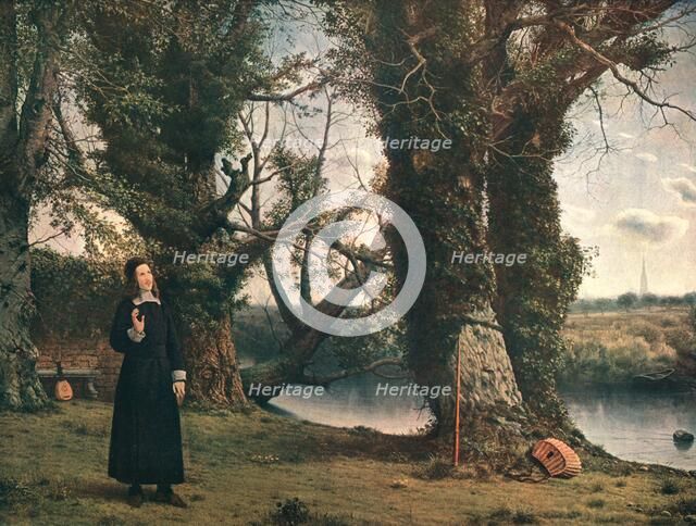 'George Herbert at Bemerton, Salisbury', 1860, (c1902). Creator: Unknown.