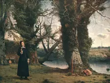 George Herbert at Bemerton, Salisbury 1860, (c1902). Creator: Unknown