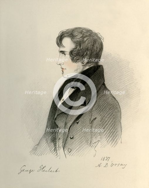 'George Herbert Esquire', 1837. Creator: Richard James Lane.