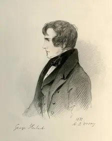 George Herbert Esquire 1837. Creator: Richard James Lane
