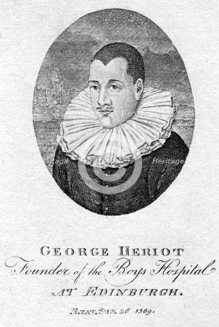 George Heriot (1563-1624), Scottish goldsmith and philanthropist, 1791. Artist: Unknown