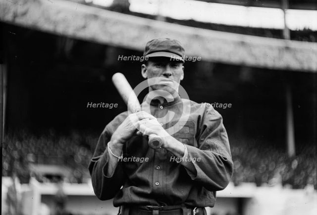 George "Hickory" Jackson, Boston NL, at Polo Grounds, NY (baseball), 1913. Creator: Bain News Service.