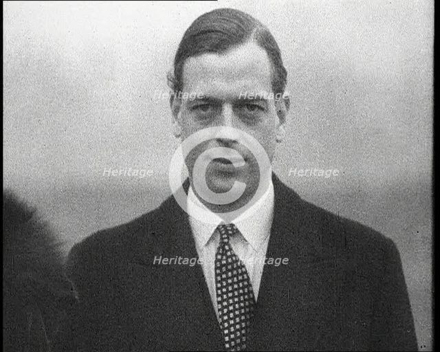 George, His Royal Highness the Duke of Kent, 1930s. Creator: British Pathe Ltd.