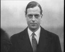 George, His Royal Highness the Duke of Kent, 1930s. Creator: British Pathe Ltd
