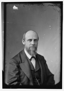 George Hoadley, Judge Hoadley, Gov. of Ohio, between 1870 and 1880. Creator: Unknown