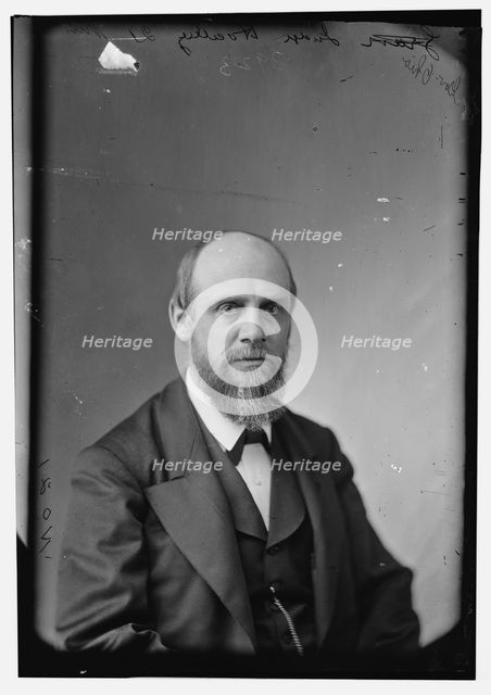 George Hoadley, Judge Hoadley, Gov. of Ohio, between 1870 and 1880. Creator: Unknown.