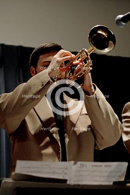 George Hogg, Watermill Jazz Club, Dorking, Jan 2016. Artist: Brian O'Connor.
