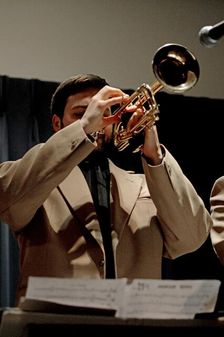 George Hogg, Watermill Jazz Club, Dorking, Jan 2016. Artist: Brian O'Connor