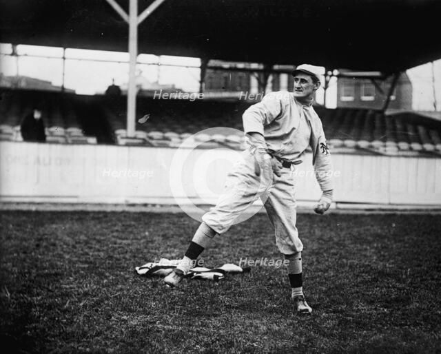 George "Hooks" Wiltse, New York NL (baseball), 1913. Creator: Bain News Service.