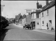 George Hotel, The Street, Charmouth, West Dorset, Dorset, 1925. Creator: Katherine Jean Macfee