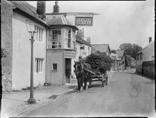 George Hotel, The Street, Charmouth, West Dorset, Dorset, 1925. Creator: Katherine Jean Macfee
