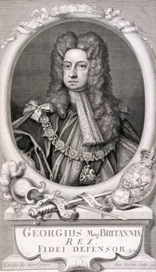 George I, King of Great Britain, 1718. Artist: George Vertue