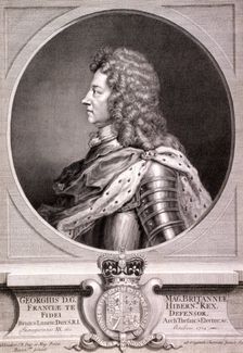 George I, King of Great Britain, c1700. Artist: J Chereau