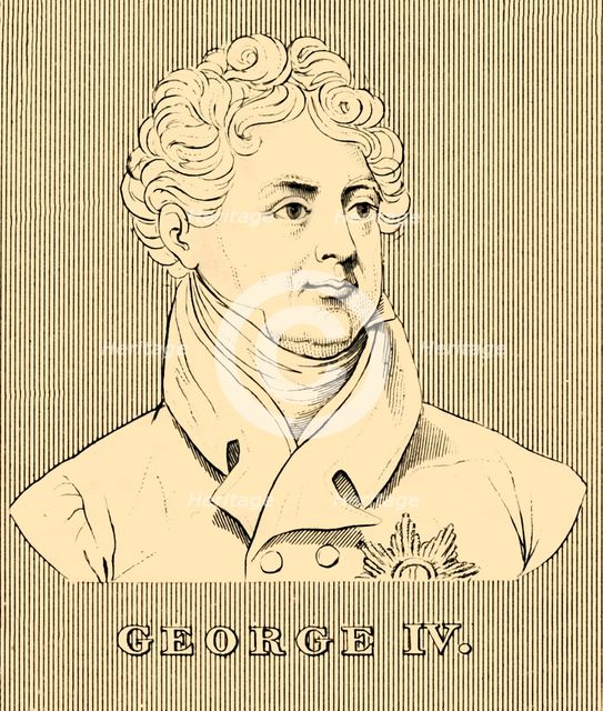 'George IV', (1762-1830), 1830. Creator: Unknown.