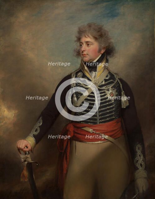 George IV (1762-1830), When Prince of Wales. Creator: Sir William Beechey.