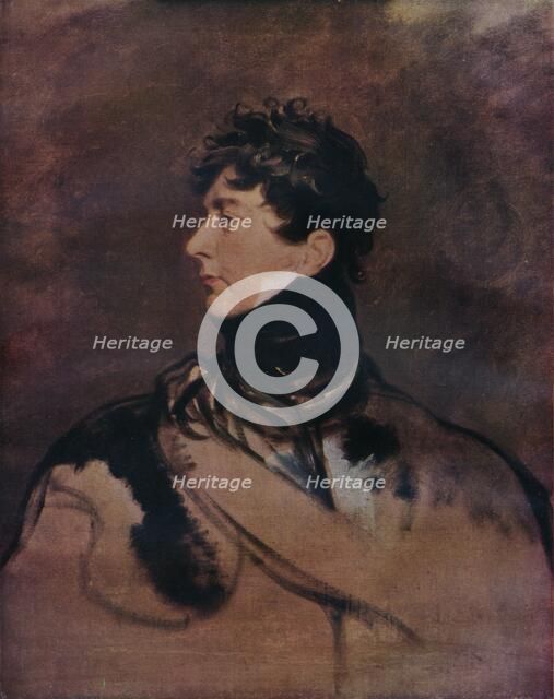 'George IV, (1762-1830), King of Great Britain and Ireland', c1814. Artist: Thomas Lawrence.