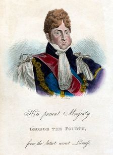 George IV (1762-1830), King of Great Britain and Ireland from 1820