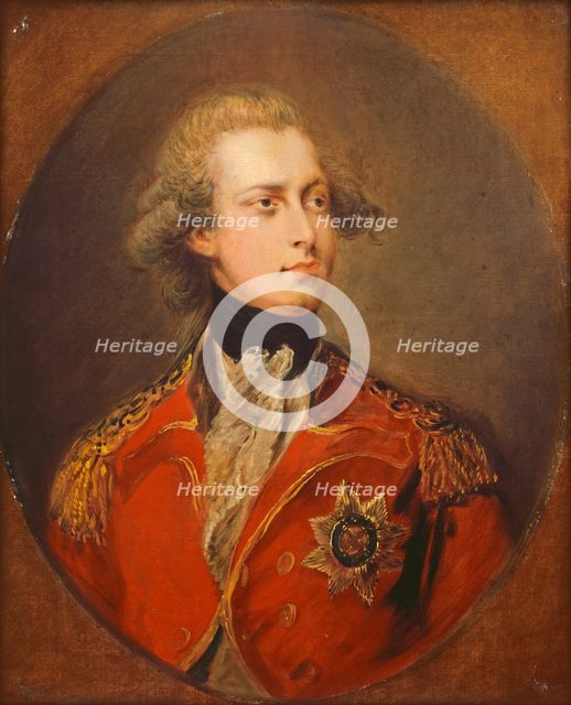 George IV as Prince of Wales, 1781. Creator: Gainsborough Dupont.