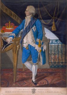 George IV as Prince of Wales, 1795. Creator: Unknown