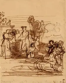 George IV Entering Edinburgh, c1820s. Creator: David Wilkie