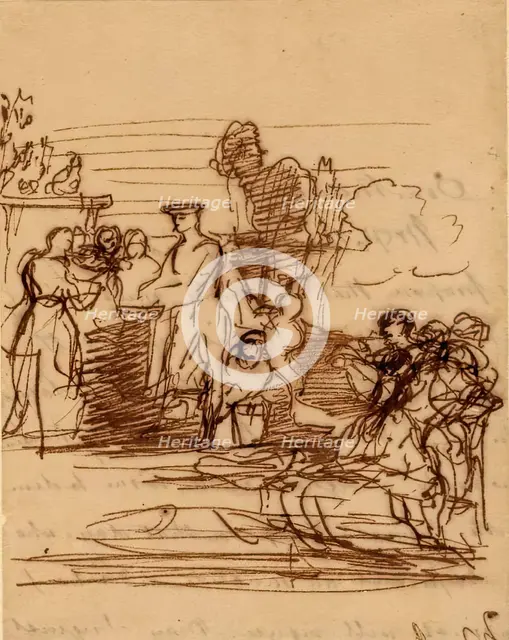 George IV Entering Edinburgh, c1820s. Creator: David Wilkie.