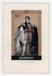 George IV, King of Great Britain and Ireland.Artist: A Krausse