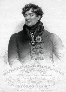 George IV, King of the United Kingdom and Hanover, 19th century.Artist: W Holl