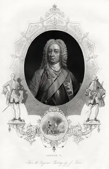 George II, King of Great Britain and Ireland, 1860