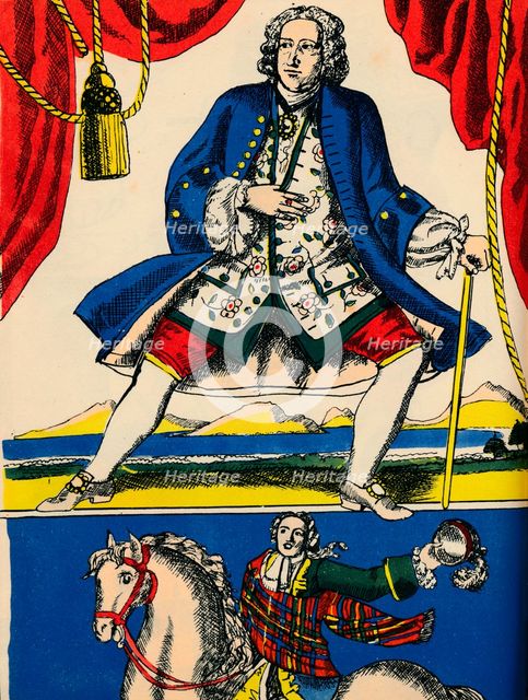 George II, King of Great Britain and Ireland from 1727, (1932). Artist: Rosalind Thornycroft.